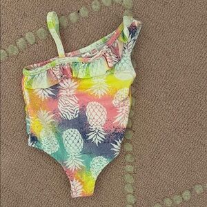Colorful Pineapple Kids Swimwear